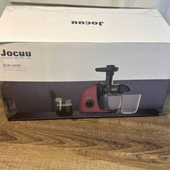 Jocuu Slow Masticating Juicer With 2 Modes, 90% Juice Yield GREY - Picture 8 of 8